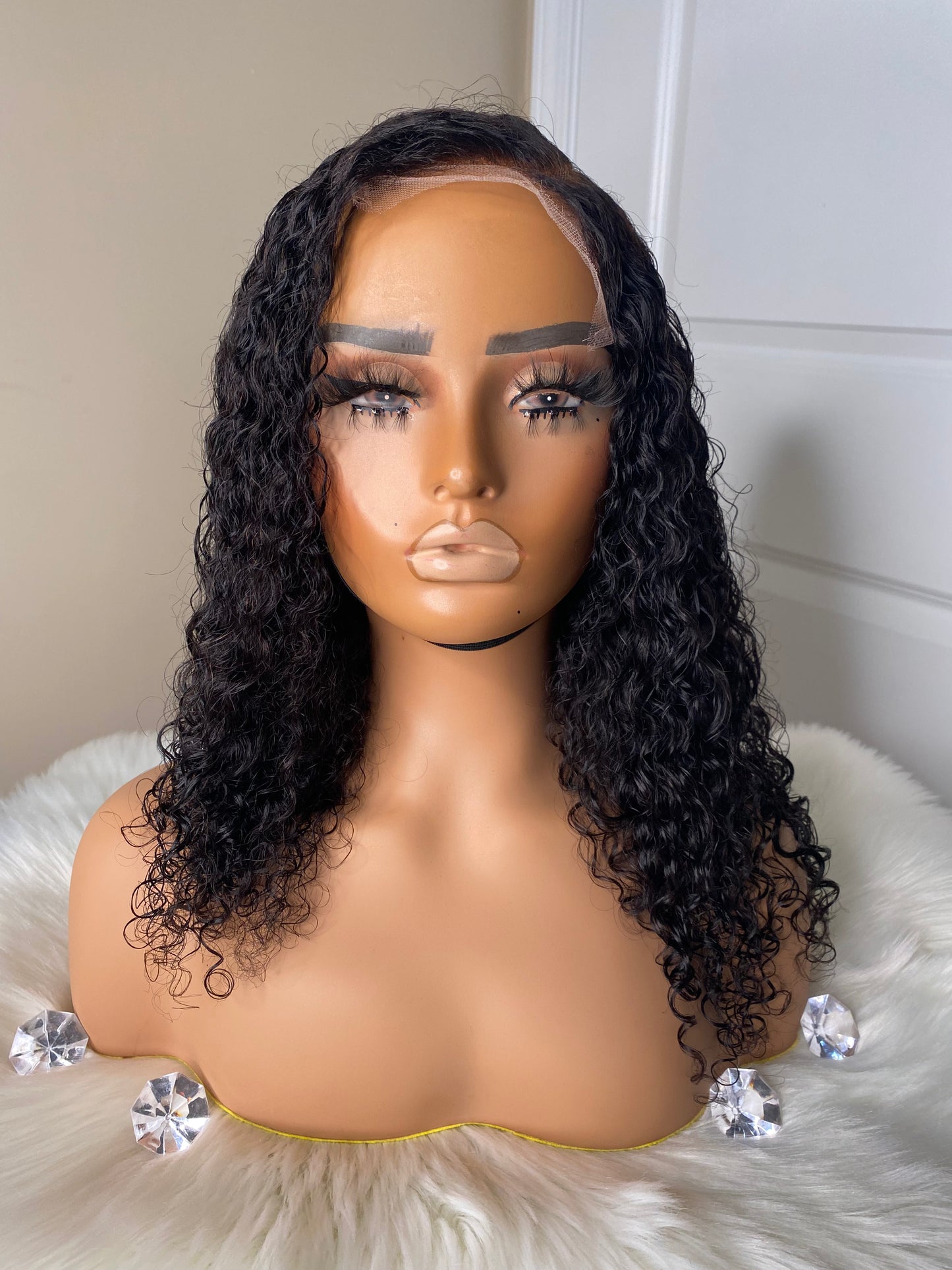 Deep Curly Closure Wig