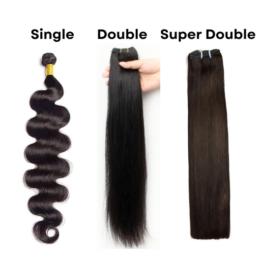 Single Drawn vs. Double Drawn vs. Super Double Drawn Hair Extensions: Which One is Right for You?