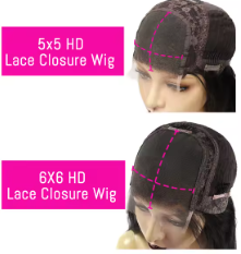 5x5 vs. 6x6 Closure Wigs: Which One is Right for You?