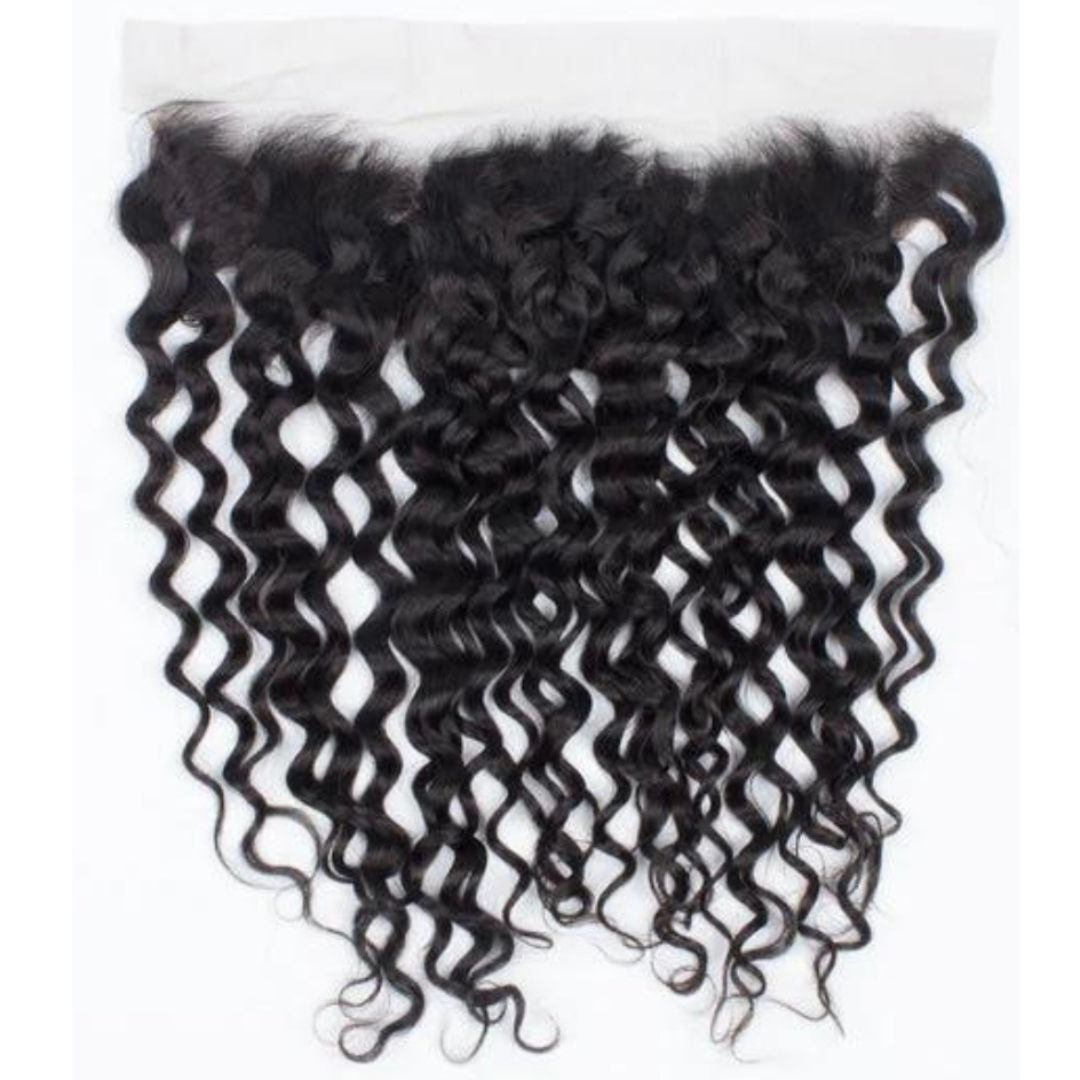 Water Wave Lace Frontal, Water Wave Hair, Lace Frontal, 13x4 Frontal, 13x6 Frontal, Transparent Lace, HD Lace, Tangle-Free Hair