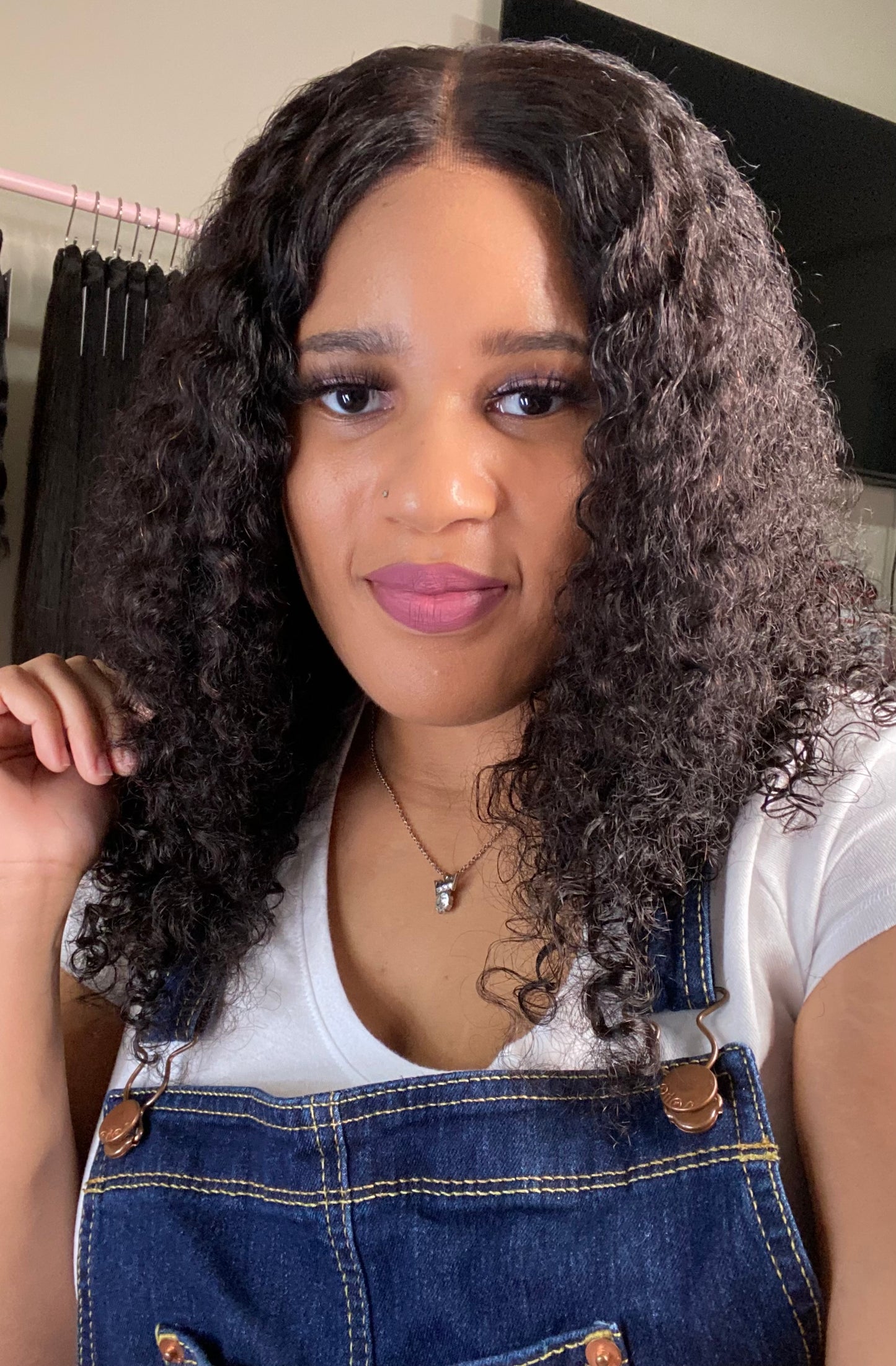 Deep Curly Closure Wig