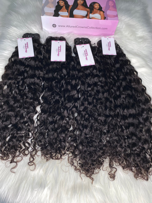 Water Wave Bundle Deal- 22,22,24,24 (Hair on Hand)