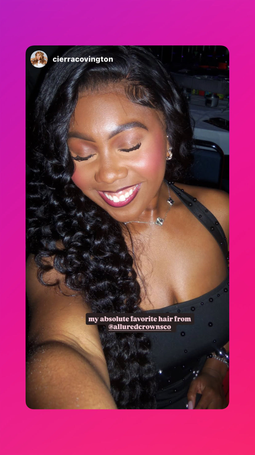 Loose Deep Wave Frontal Wig