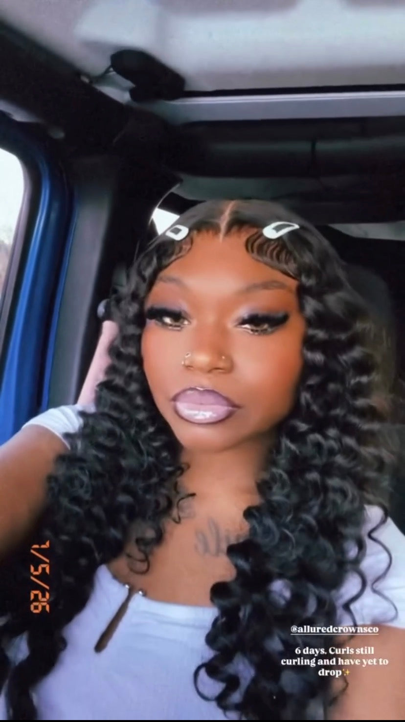 Deep Wave Frontal Wig