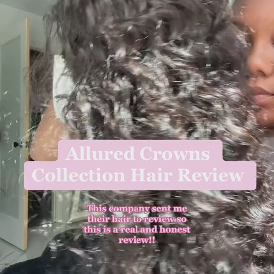Loose deep wave frontal wig, Virgin Loose Deep Wave Hair, Human Hair Extensions, Loose Deep Wave Bundles, Best Loose Deep Wave Wigs, Tangle-Free Hair Extensions, 13x4 loose deep wave frontal wig, 13x6 loose deep wave frontal wig,  Allured Crowns Collection, virgin human hair, virgin loose deep wave hair, human virgin hair